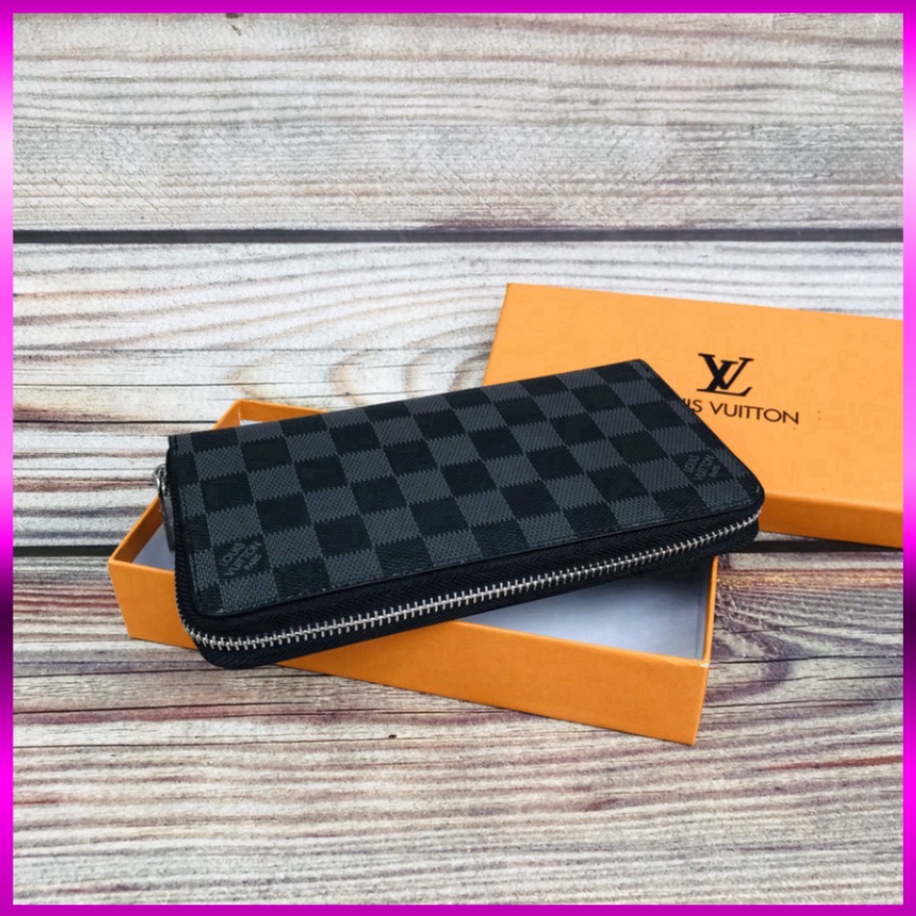 Ví cầm tay nam cao cấp giá rẻ - Ví dài khóa kéo nhiều ngăn tiện dụng V10