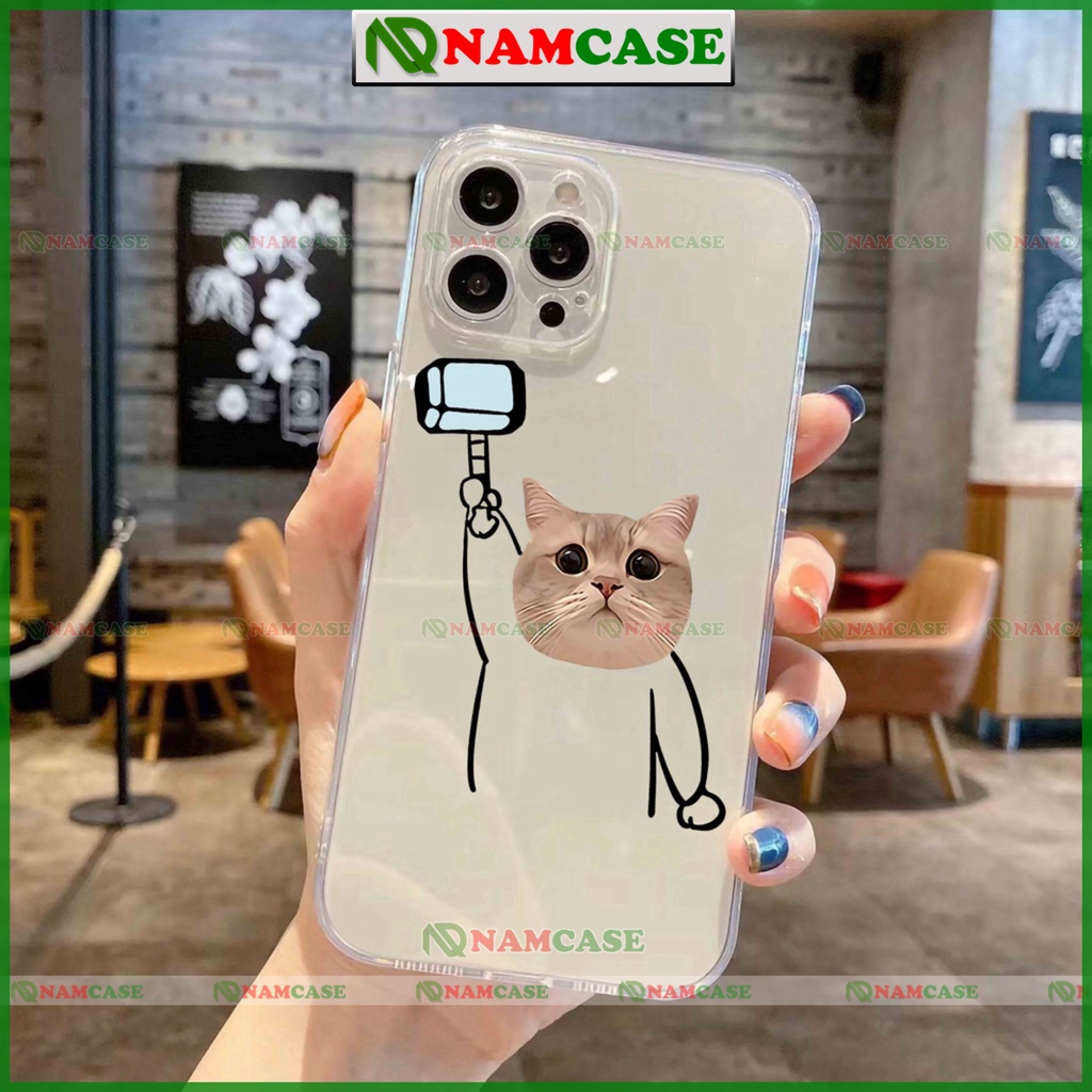 Ốp lưng iphone cặp đôi hoạt hình độc lạ chó mèo ngộ nghĩnh dễ thương đẹp cho ip 6/6s/7/8/X/XS/11/12/13/14 Pro Plus Max