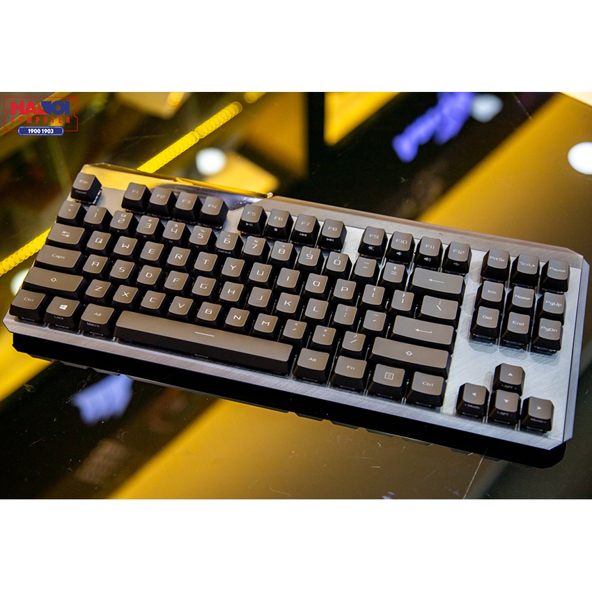 Bàn phím cơ không dây Asus ROG Claymore II Đi kèm kê tay nam châm có thể tháo rời
