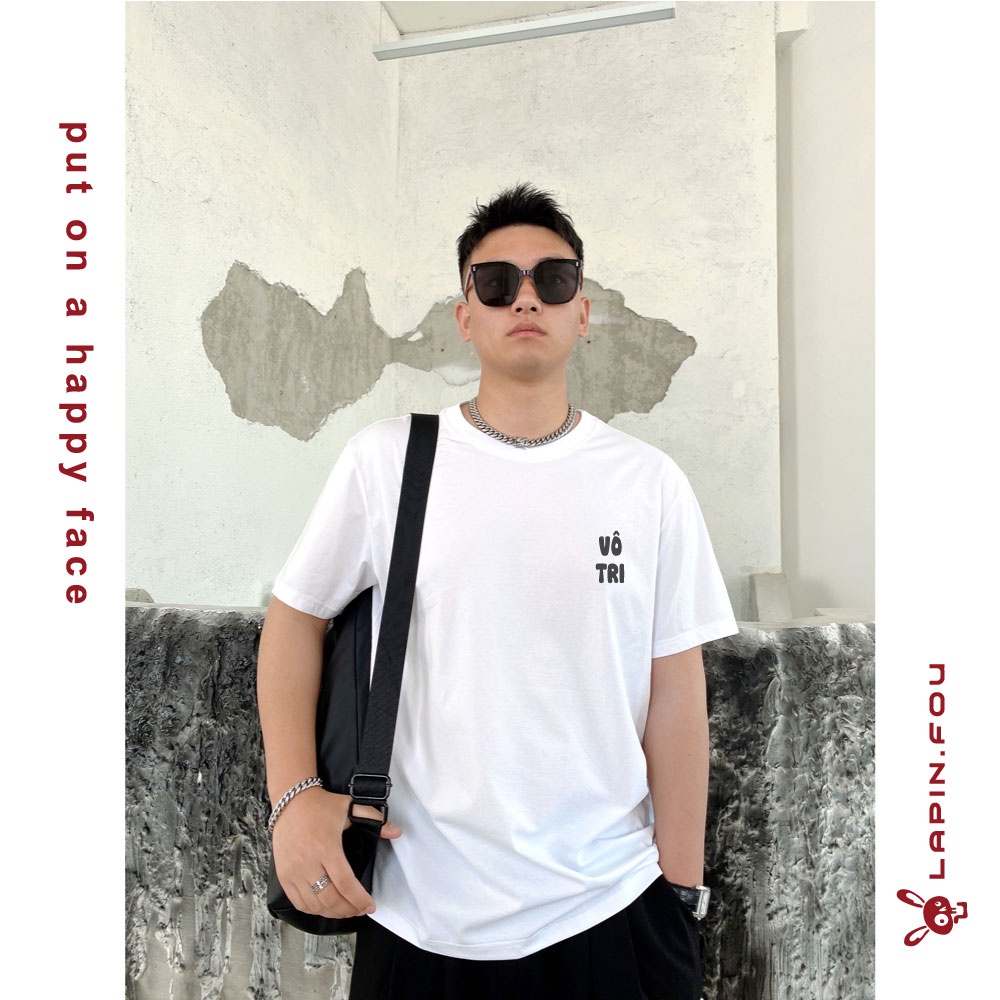 Áo Thun Unisex Nam Nữ Local Brand - Lapin.Fou Vô Tri 2
