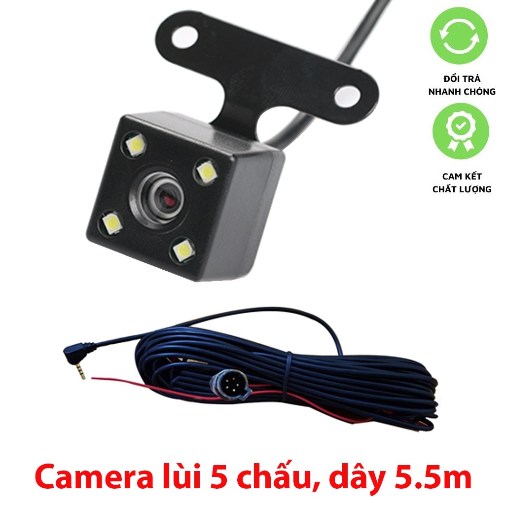 Camera lùi, hàng bóc cam, chất lượng trung bình, ĐỘ PHÂN GIẢI THẤP: 360P, GÓC NHÌN HẸP | BigBuy360 - bigbuy360.vn