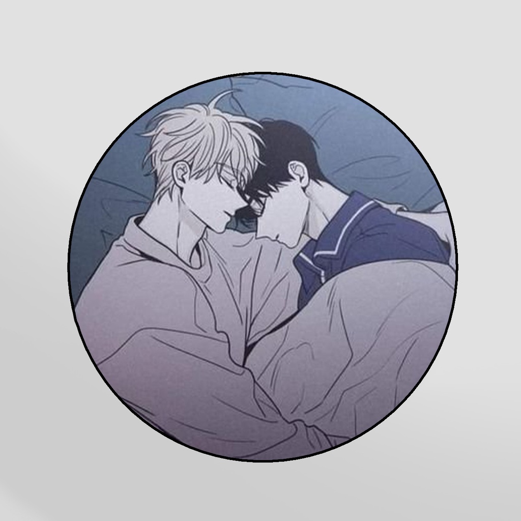 Huy hiệu Tôi phải làm một CHECKMATE BL manhwa phụ kiện cài áo in hình anime chibi xinh xắn dễ thương