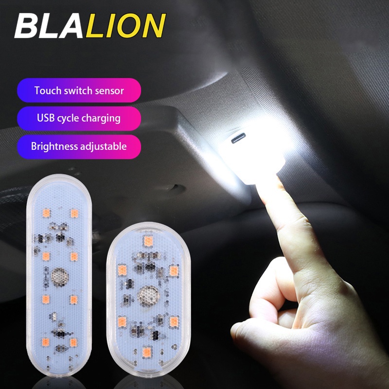 Đèn đọc sách BLALION LED gắn bên trong xe hơi không dây sạc USB từ tính đa năng tiện lợi