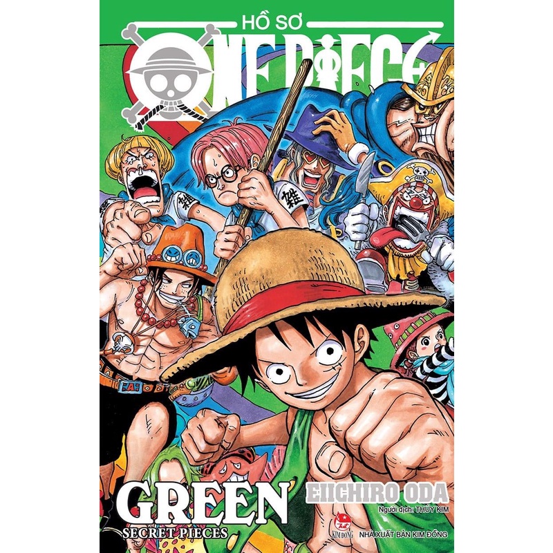 Truyện tranh - Combo 5 cuốn Hồ Sơ One Piece - KĐ