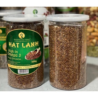Hạt lanh nâu hữu cơ (250gr/500gr)