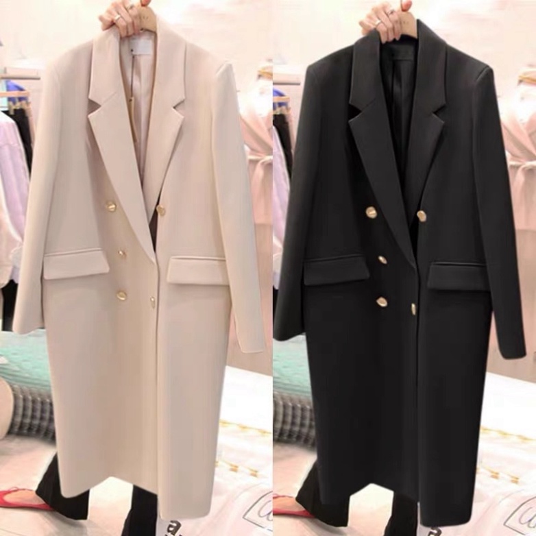 Áo khoác dáng dài form rộng dành cho nữ hàng order