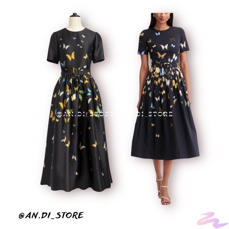 AnDi_vnxk 🔸Đầm tay ngắn họa tiết xuất khẩu dư xịn ( mẫu mới )- các hãng