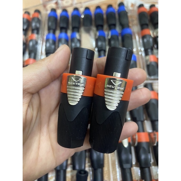 Jack loa Neutrik loại tốt ⚡ CHÍNH HẴNG ⚡ Jack Loa Spekon được dùng để đấu nối từ cục công suất amply ra các đít loa