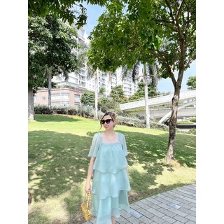 ĐẦM TƠ TẦNG KÈM TAG NƠ - BIMI