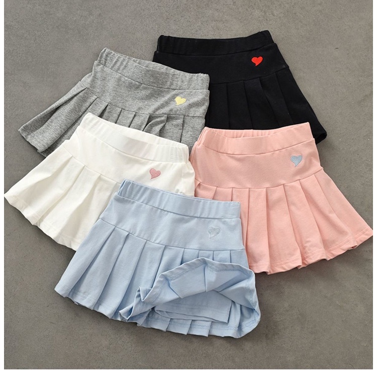 Sun baby Quần Váy Thời Trang Hè 2023 Phong Cách Hàn Quốc Cho Bé Gái