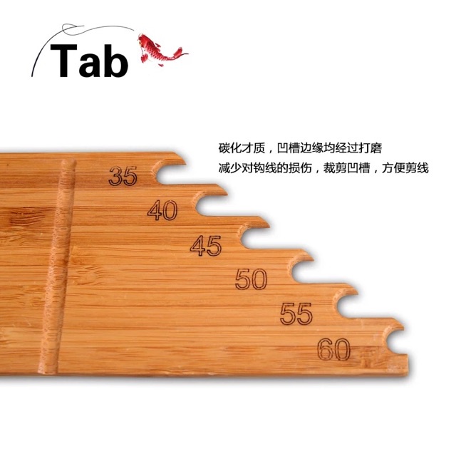 Thước tre đo thẻo đủ size 35- 45 -55-60