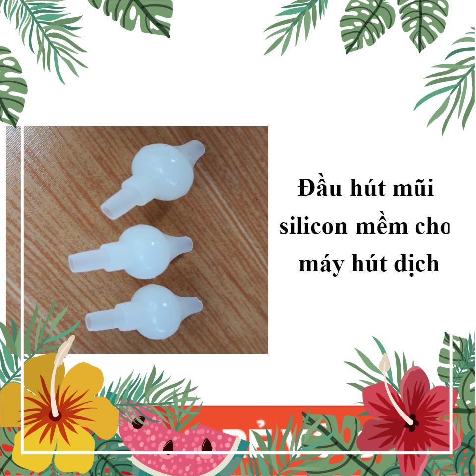 Đầu Hút Mũi Silicon Mềm - Đầu Hút Dịch Cho Các Loại Máy