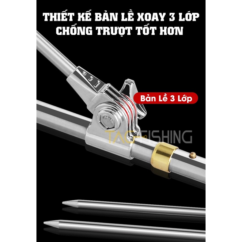 Gác Cần Inox Lianqiu 2m1