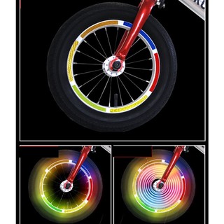 Decal dán viền xe máy xe đạp phản quang