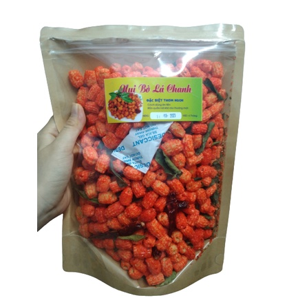 NUI SẤY KHÔ BÒ LÁ CHANH