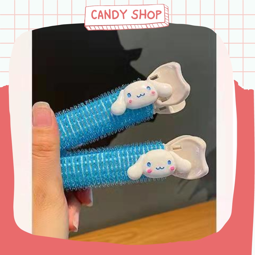 Kẹp phồng chân tóc, lô cuốn tự dính tóc tạo độ bồng bềnh cho tóc cute, lô cuốn tóc mái bay