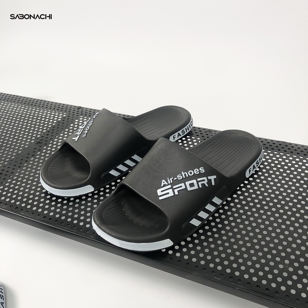 Dép Cao Su Nam Cỡ Lớn Size 44-49 ,Dép Quai Ngang Chống Trơn Trượt Đế Cao Su