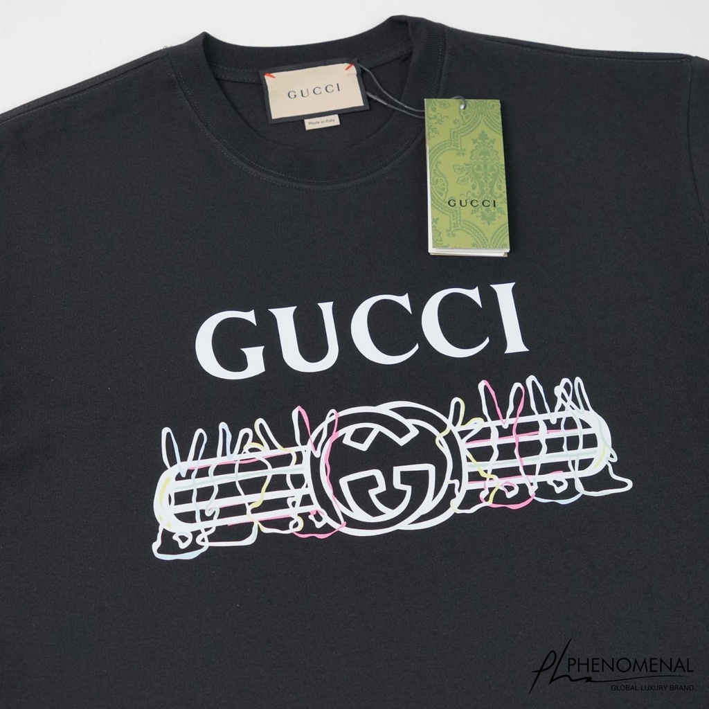 ÁO THUN GUCCI  THỎ VINTAGE LOGO BUNNY , ÁO THUN GC THỎ NAM NỮ UNISEX