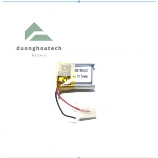 Pin li-po polymer 3.7v dung lượng 50mah 5,8x10x13mm dùng cho tai nghe bluetooth
