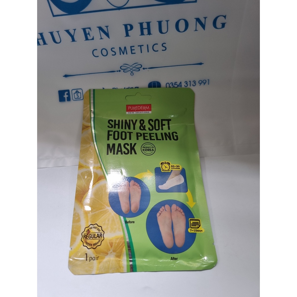 Mặt nạ peeling cho chân