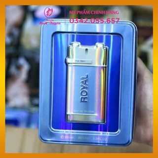 Nước Hoa Hộp Thiếc Royal Nước Hoa Nam Nước Hoa Hộp Qùa 100ML