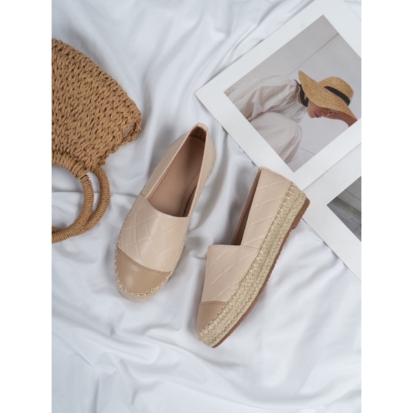 Giày slipon mix màu