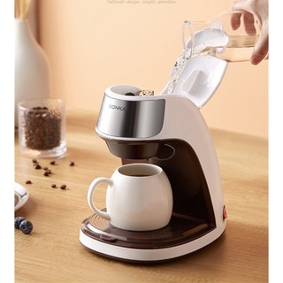 Konka Máy pha cà phê American Drip Máy pha cà phê Coffee Machine Cà phê miễn phí Cà phê