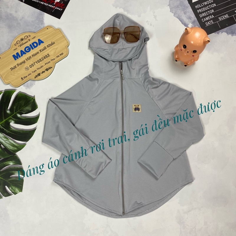 Áo chống nắng cho bé, Áo nắng thông hơi cao cấp BÉ TRAI, BÉ GÁI dáng cánh rơi mát mẻ  - Zun Shop