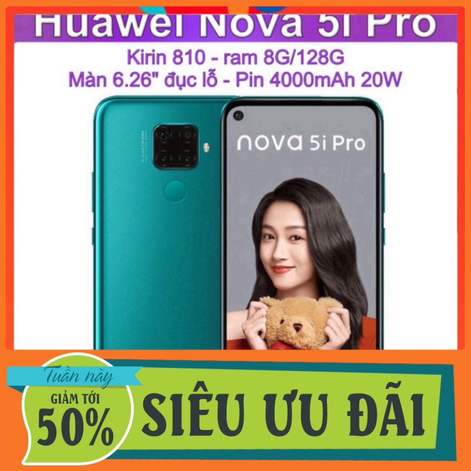 Super sale Điện thoại Huawei Nova 5i Pro - Kirin 810 ram 8G 128G ... 95-99% GIÁ TỐT NHẤT | BigBuy360 - bigbuy360.vn
