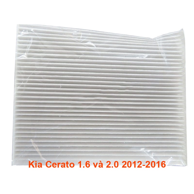 Lọc gió điều hòa không than hoạt tính, lọc lạnh xe Kia Cerato 1.6 và 2.0 2012-2016 Mã AC0222 của JS Asakashi Nhật Bản