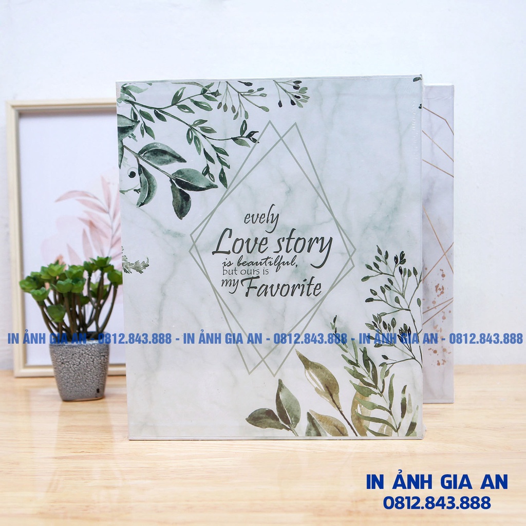 Album ảnh 13x18 - Đựng 200 ảnh 13x18  Bìa Cứng, Có Hộp Đựng - Ship Hỏa Tốc