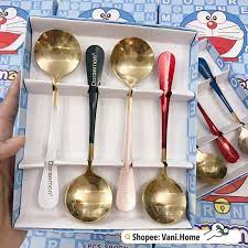 5 Thìa Ăn Inox cao cấp Đức Loại Dáng Dài .ĐTCAAAA!!