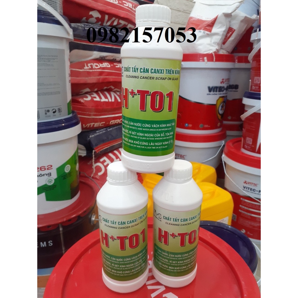 Chất tẩy cặn canxi trên INOX VÀ KIM LOẠI 500ml