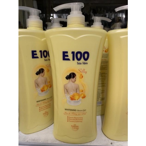 SỮA TẮM E100 SILKY 1,2ML và 800ML