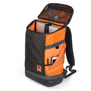 Ba lô thời trang Mikkor The Irvin - Graphite/Orange