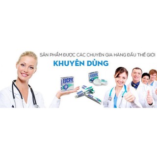 [ COMBO TRẮNG RĂNG EUCRYL 50g ] combo gồm tuýp kem + bột đánh trắng răng