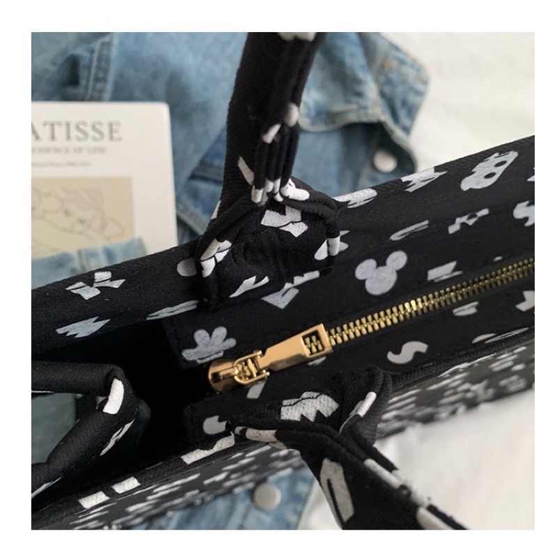 Túi tote cỡ lớn hoạ tiết Mickey siêu hot 💕🐭