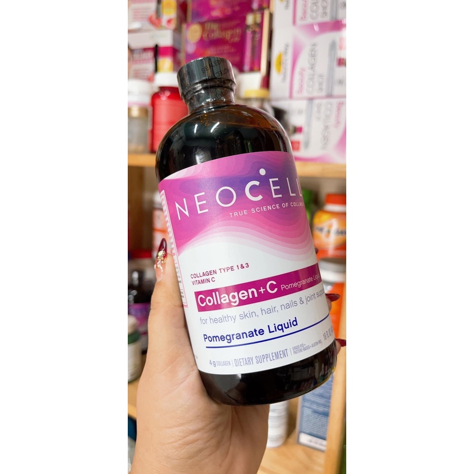 Collagen Neocell + C Dạng Nước Uống Pomegranate  473ml