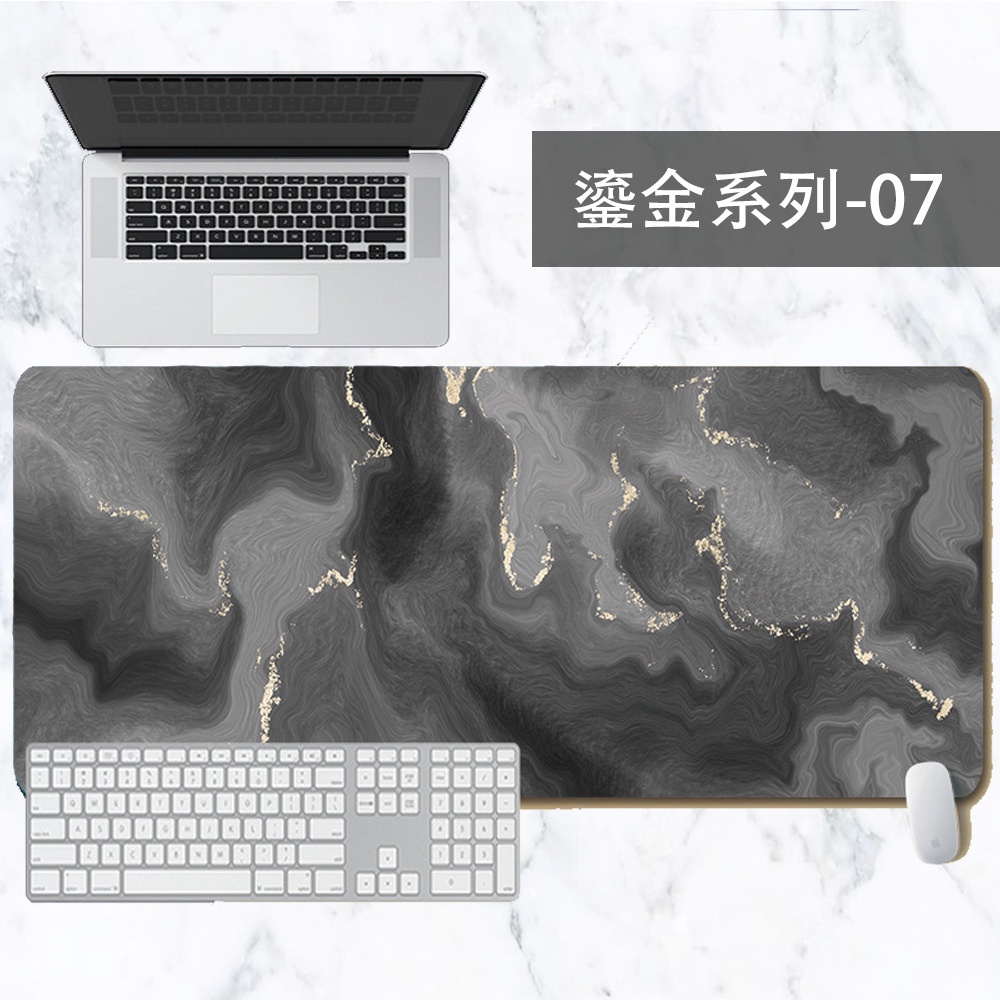 Miếng lót chuột cỡ lớn khổ 80 x 30, tấm lót bàn phím vân đá phong thủy SH106