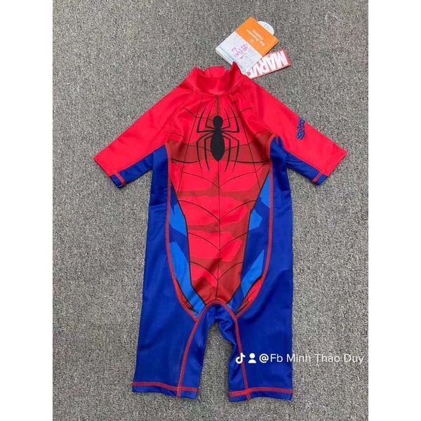 Bộ bơi nhện dư xịn bé trai