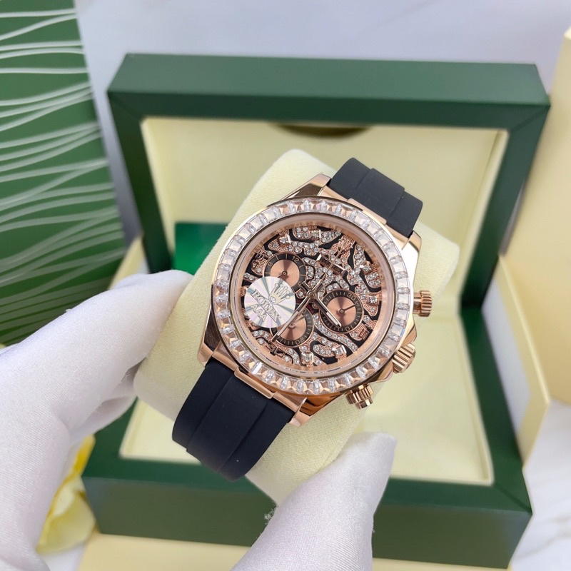 Rolex Da Báo - Đồng Hồ Cơ Nam Size 41mm Loại 1 Cao Cấp