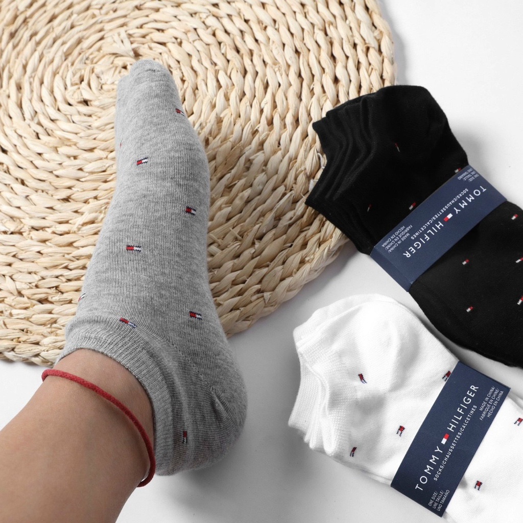 Full Set 3 đôi vớ/tất cổ ngắn chất cotton dày dặn, thông thoáng TM4