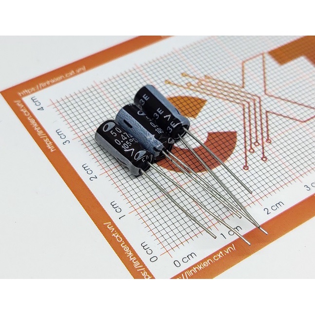 Tụ hóa 5x11mm các giá trị