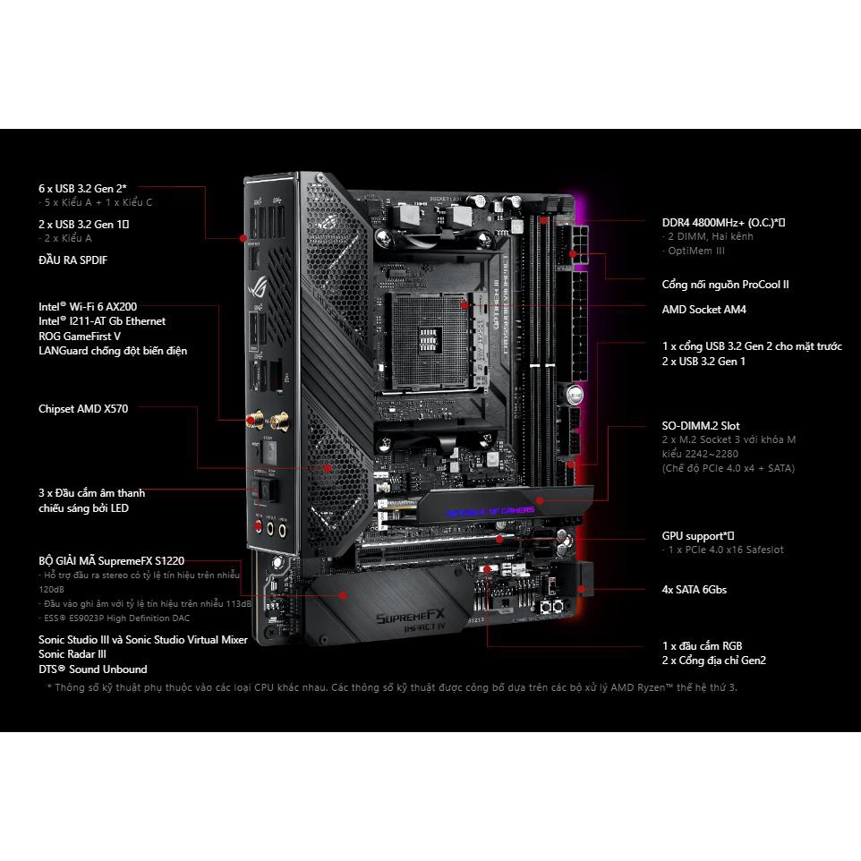 Mainboad Asus ROG Crosshair VIII Impact