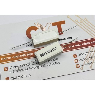 Điện trở sứ 5W 5% các giá trị