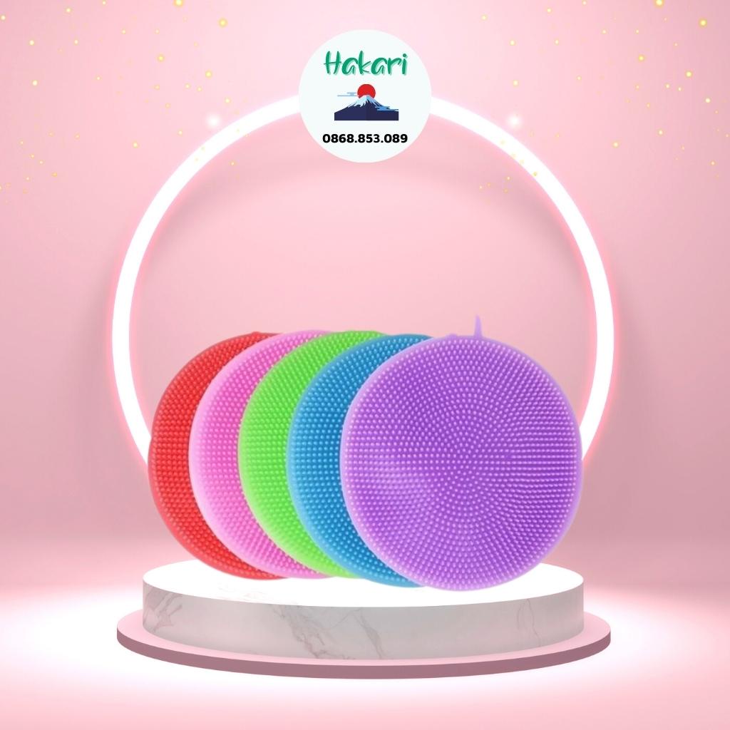 Miếng rửa bát silicon đa năng kiêm lót tay, lau chùi có móc treo 1610 Shop Gia Dụng Gia Đình