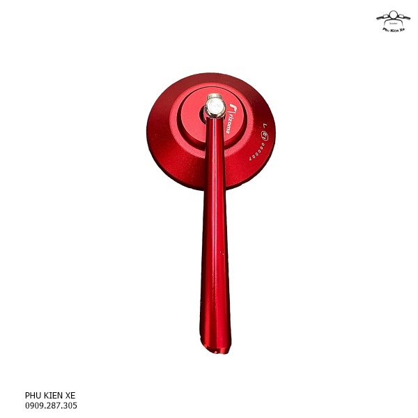 Gương Xe Máy Kiểu Rizooma Tròn Nhôm CNC