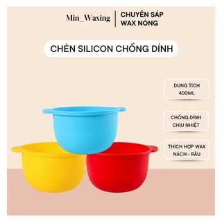 Chén nấu sáp silicon chống dính