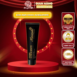 Kem mụn hanayuki - kem mụn hana acness white ngăn ngừa vết thâm và ngăn mụn tái phát