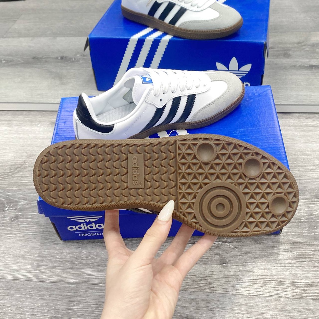 Giày thể thao adidas Samba Classic Run White/Black 772109 Men s hottrend 2022